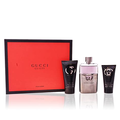 coffret parfum gucci homme